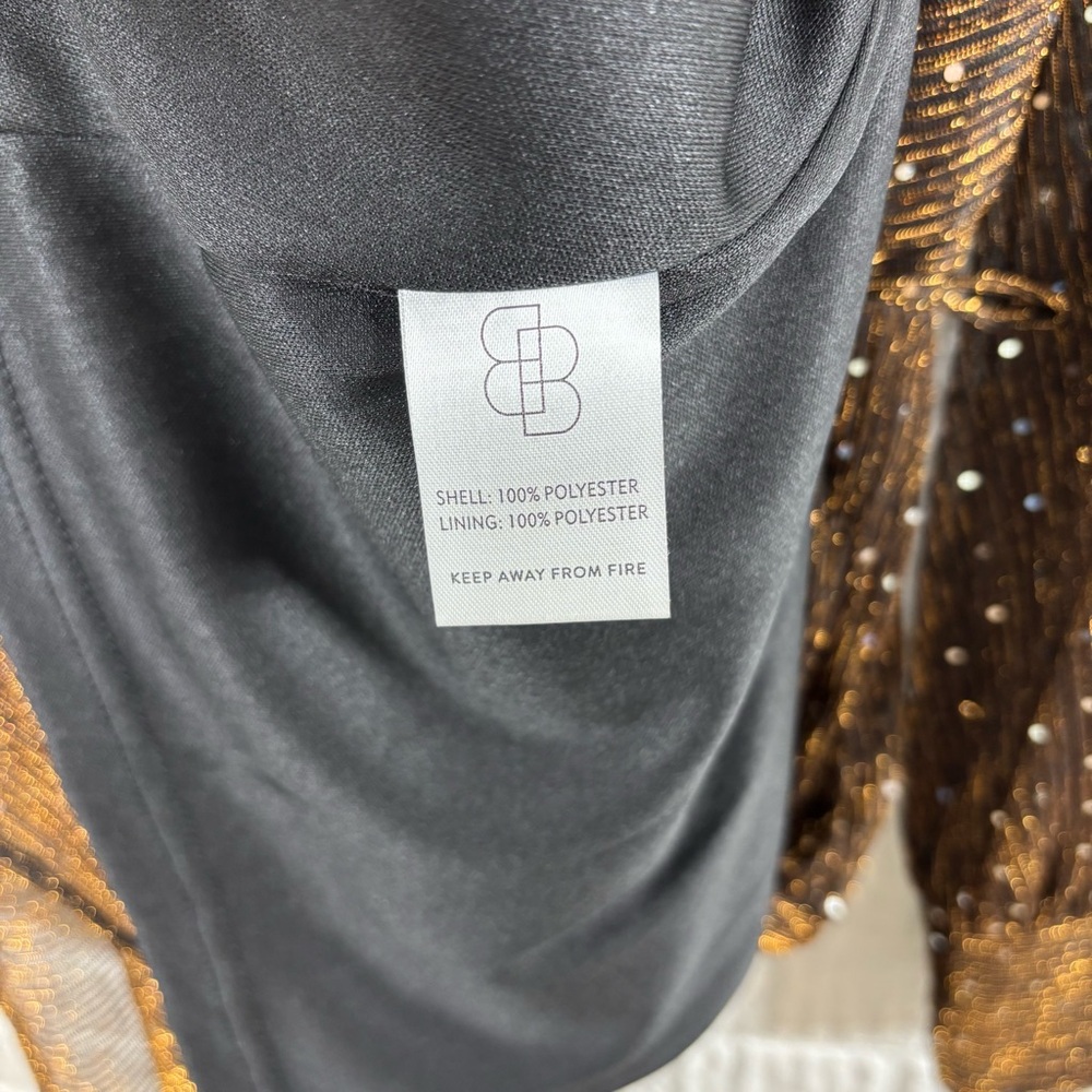 Baltic Born Abigail Sparkle Dress in Bronze Small NWT - Picture 5 of 5